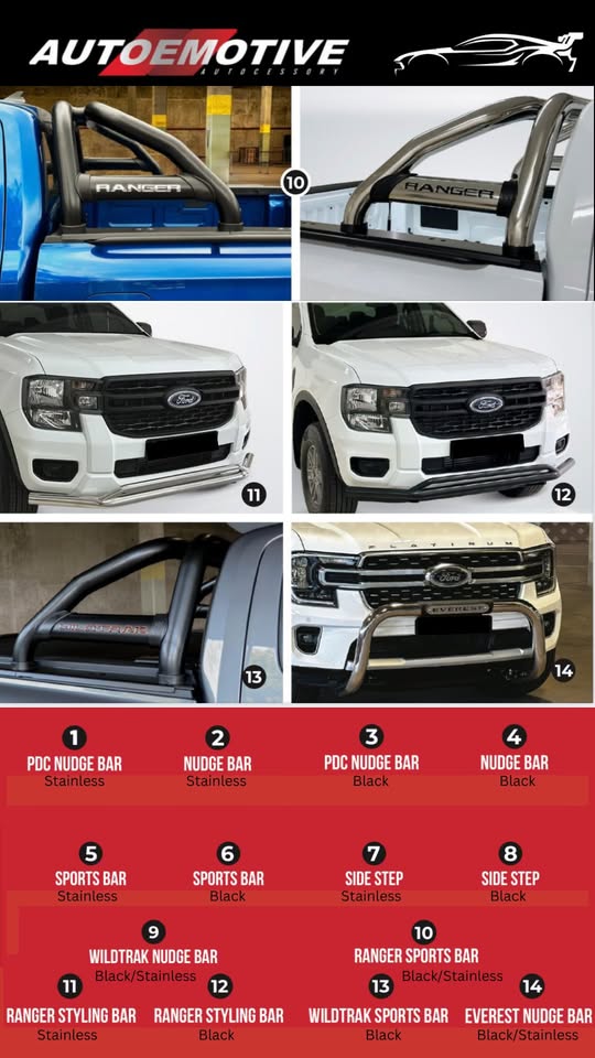 Ford Ranger Accessories - Private Seller Ford Ranger Accessories - Private Seller
