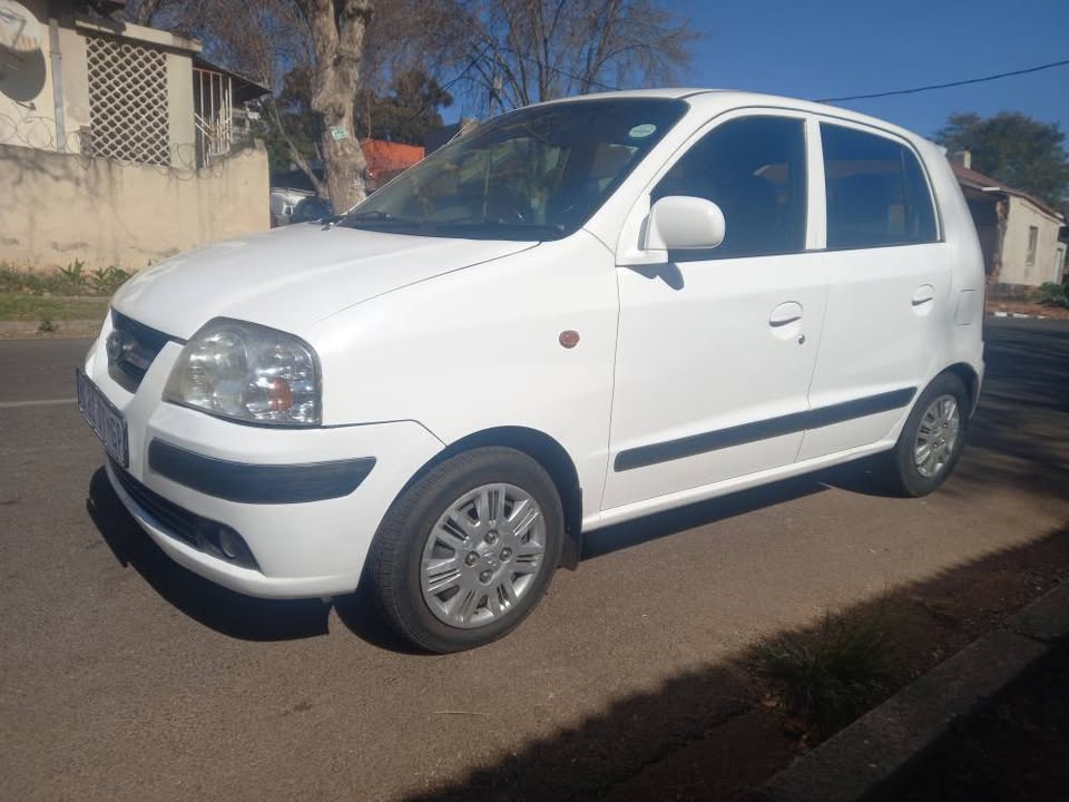 2007 Hyundai Atos Prime 1.1 Petrol, Manual, White, 115000kms