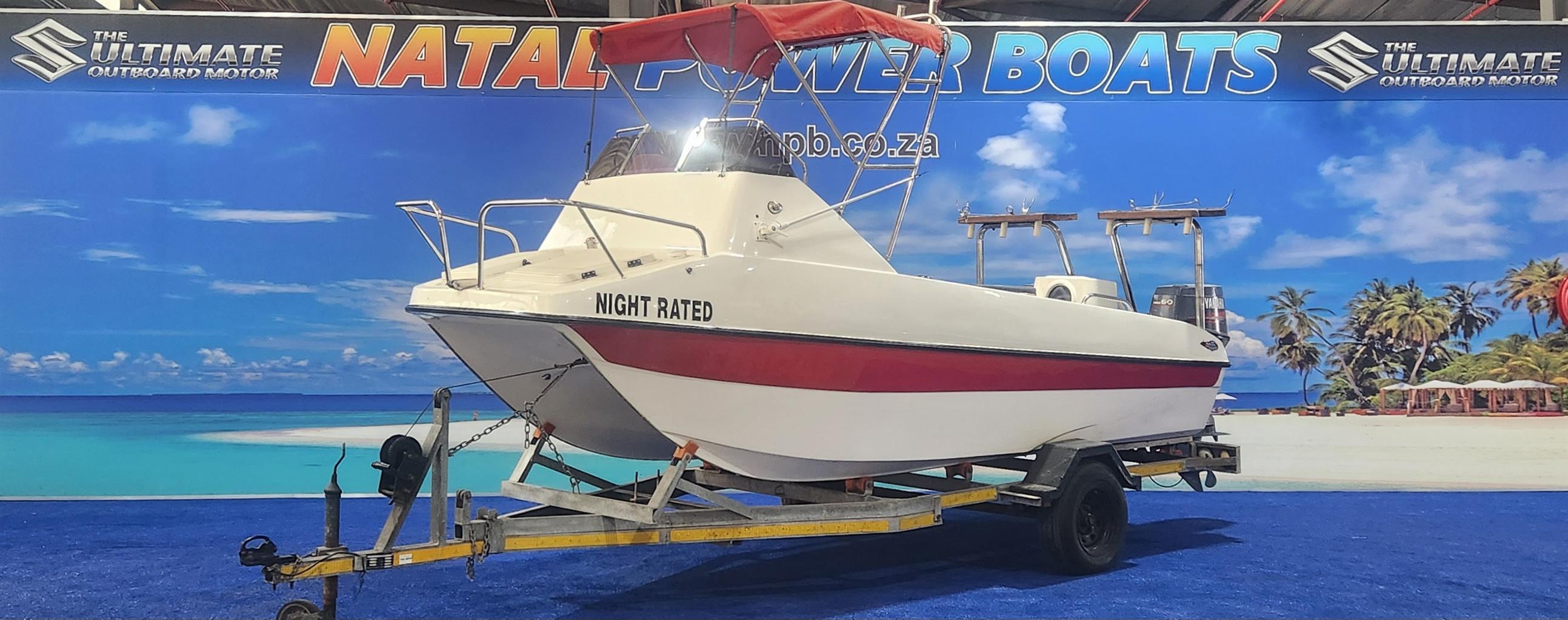 KOSICAT 16 FT ON TRAILER 2 X 60 HP YAMAHA 2 STROKES FINANCE ARRANGED