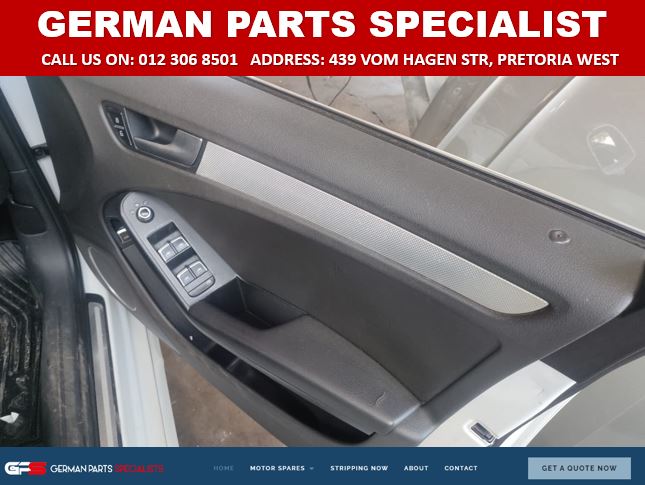 Audi A4 2013 USED replacement door panels for sale - Private Seller Audi A4 2013 USED replacement door panels for sale - Private Seller