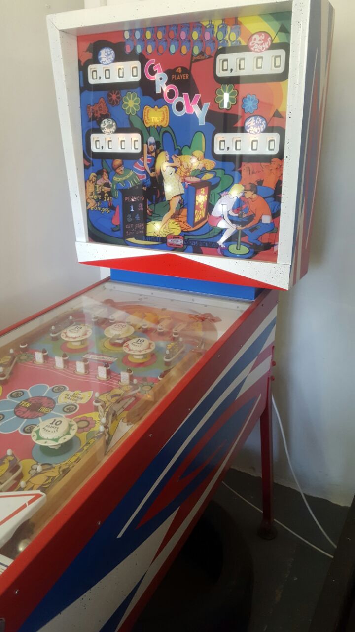 Selling old school pinball machines