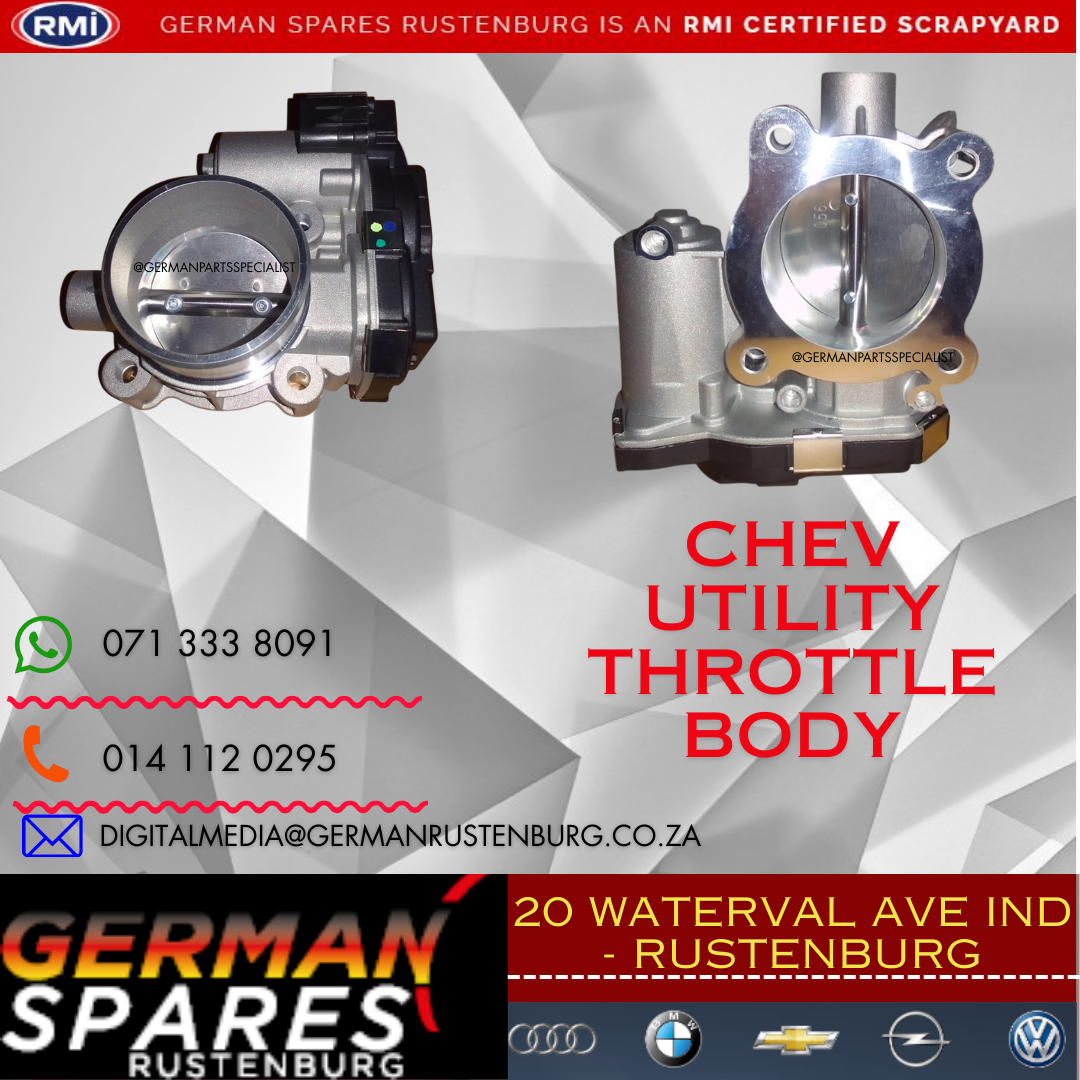 Chev Utility Throttle Body For Sale. - Private Seller Chev Utility Throttle Body For Sale. - Private Seller