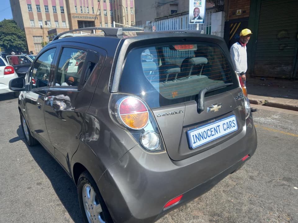 2012 CHEVROLET SPARK 1.2 PETROL, MANUAL, GREY COLOR,  MILEAGE