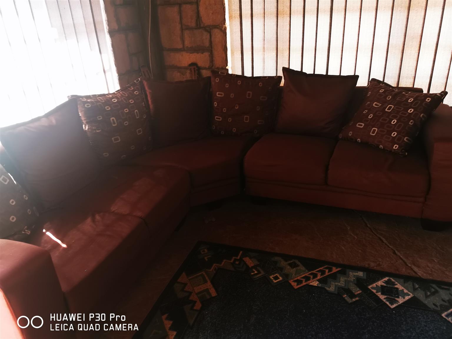 Corner unit couch