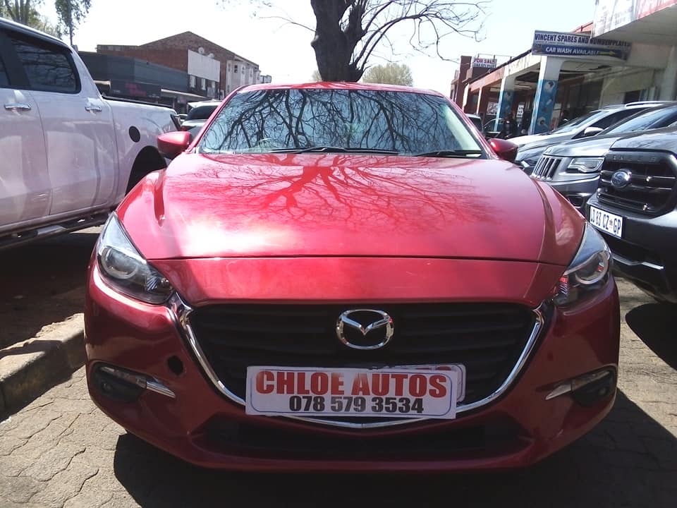 2017 MAZDA3 1.6 MANUAL MAROON COLOR SERVICE BOOK 52.000 KM