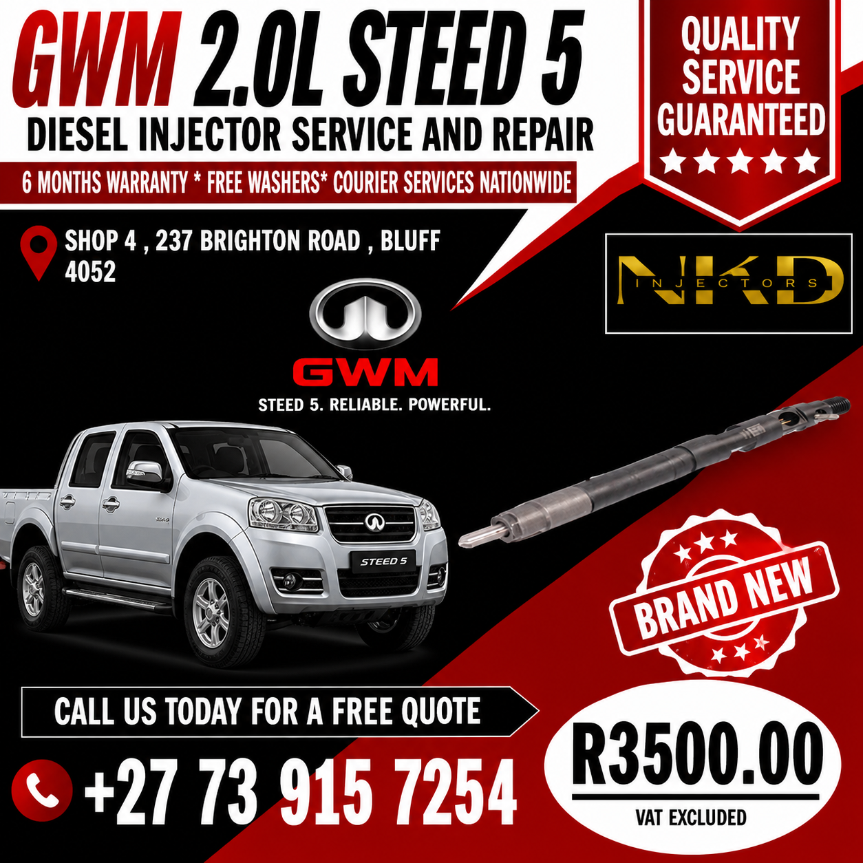 STEED 6 2.0L INJECTORS(BRAND NEW) - Private Seller STEED 6 2.0L INJECTORS(BRAND NEW) - Private Seller