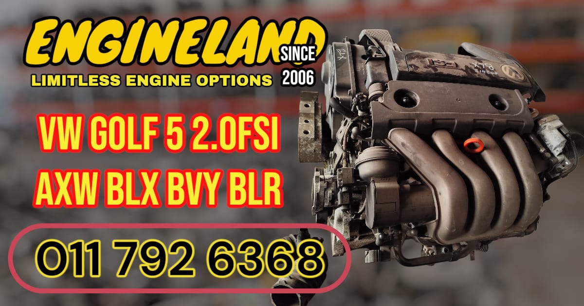 VW Golf 5 2.0L fsi engine - BLR BLX AXW BVY - Private Seller VW Golf 5 2.0L fsi engine - BLR BLX AXW BVY - Private Seller