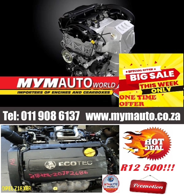 OPEL ESTRA / VECTRA / ZAFIRA CHEV CRUZ Z18XER USED ENGINES FOR SALE - Private Seller OPEL ESTRA / VECTRA / ZAFIRA CHEV CRUZ Z18XER USED ENGINES FOR SALE - Private Seller