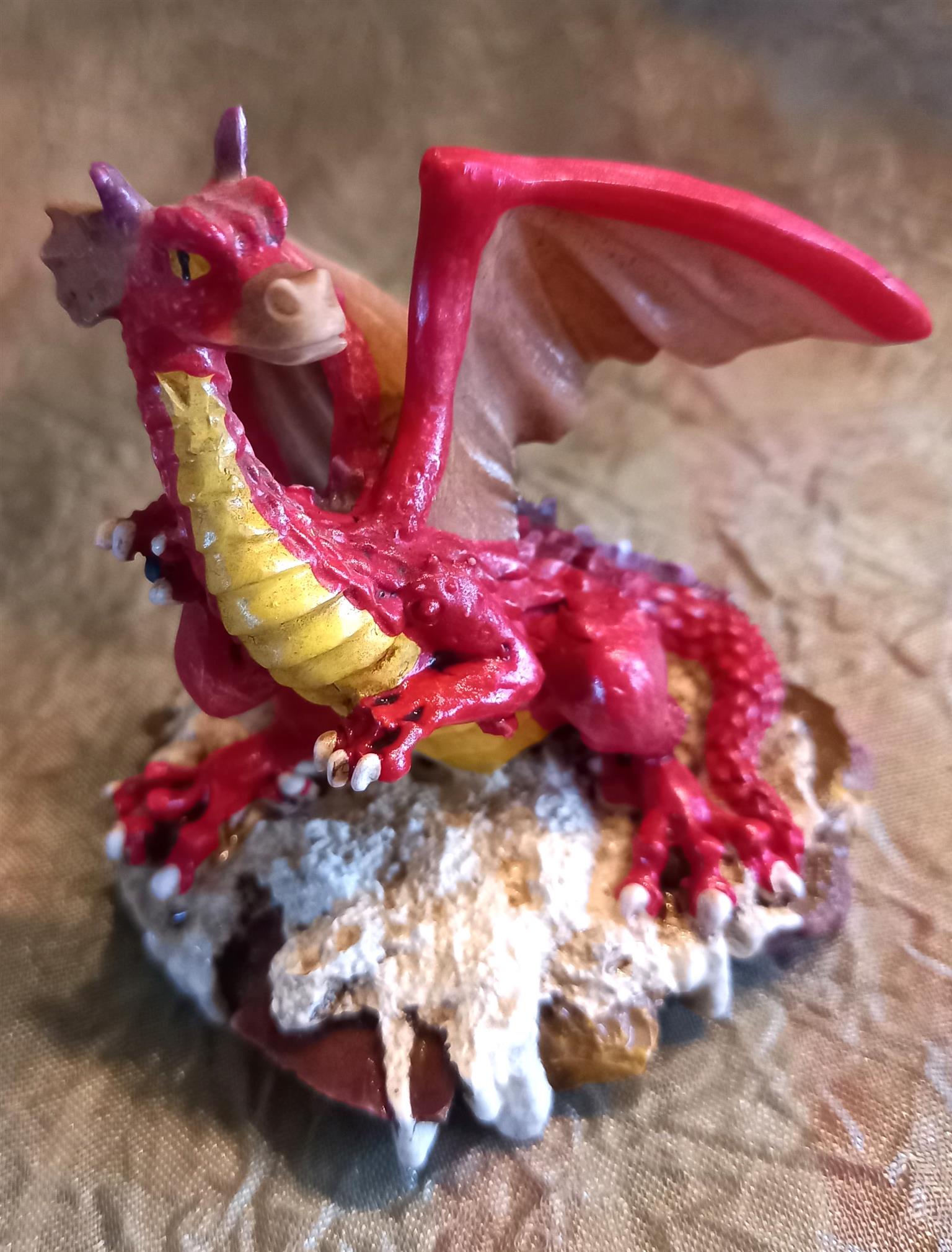 Fantasy resin sculpture set of 4
