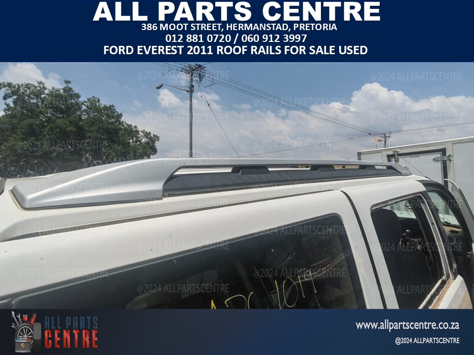 Ford Everest used 2011 roof rails for sale - Private Seller Ford Everest used 2011 roof rails for sale - Private Seller