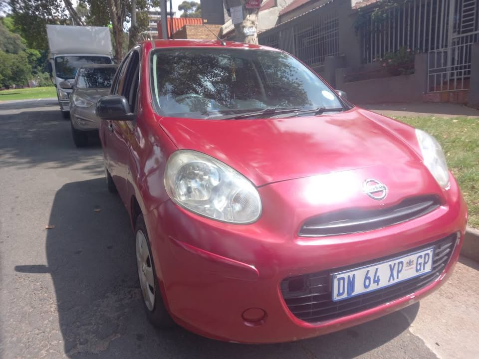 2015 Nissan Micra 1.2 Petrol, Manual, Maroon Color, Mileage 176000km Spare key.