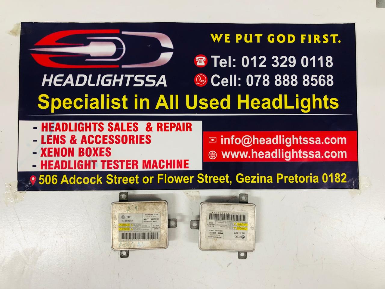 Audi A4 B8, A4, A5 and VW Jetta 6 left and right xenon headlight ballast/module - Private Seller Audi A4 B8, A4, A5 and VW Jetta 6 left and right xenon headlight ballast/module - Private Seller
