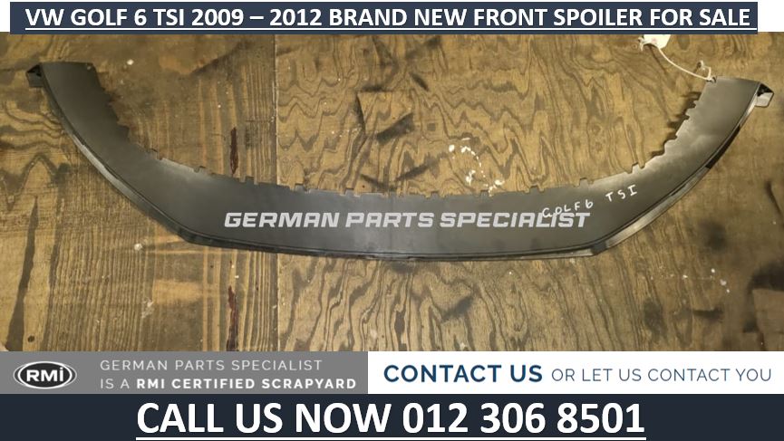 VW GOLF 6 TSI 2009 – 2012 BRAND NEW FRONT SPOILER FOR SALE - Private Seller VW GOLF 6 TSI 2009 – 2012 BRAND NEW FRONT SPOILER FOR SALE - Private Seller