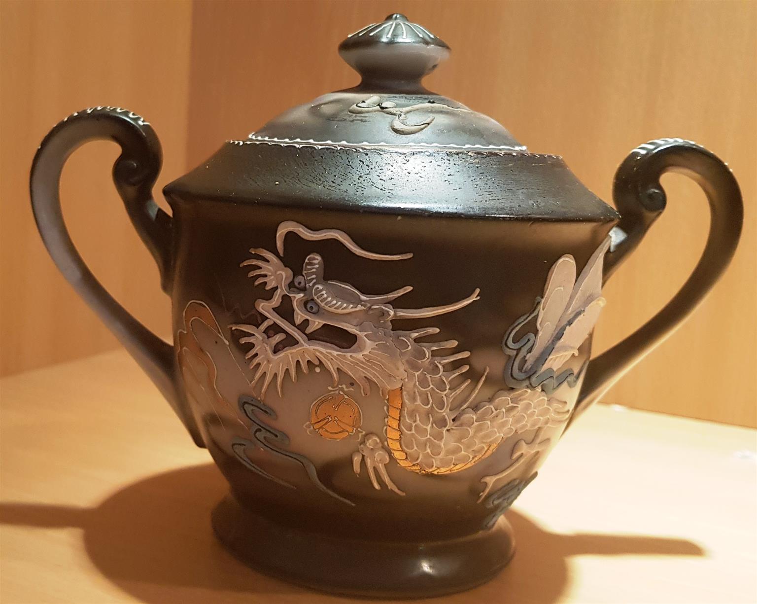 Vintage Japanese Dragon Tea Set