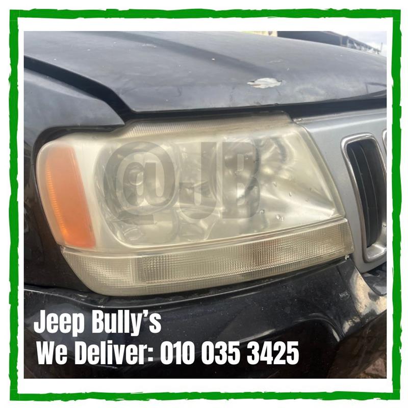 Jeep Grand Cherokee WJ 4.7 Headlight (Right)- Jeep Stripping For Parts - Private Seller Jeep Grand Cherokee WJ 4.7 Headlight (Right)- Jeep Stripping For Parts - Private Seller