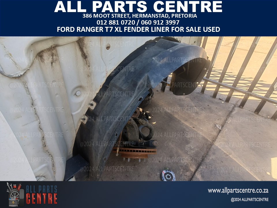 Ford Ranger T7 XL fender liner for sale used Ford Ranger T7 XL fender liner for sale used