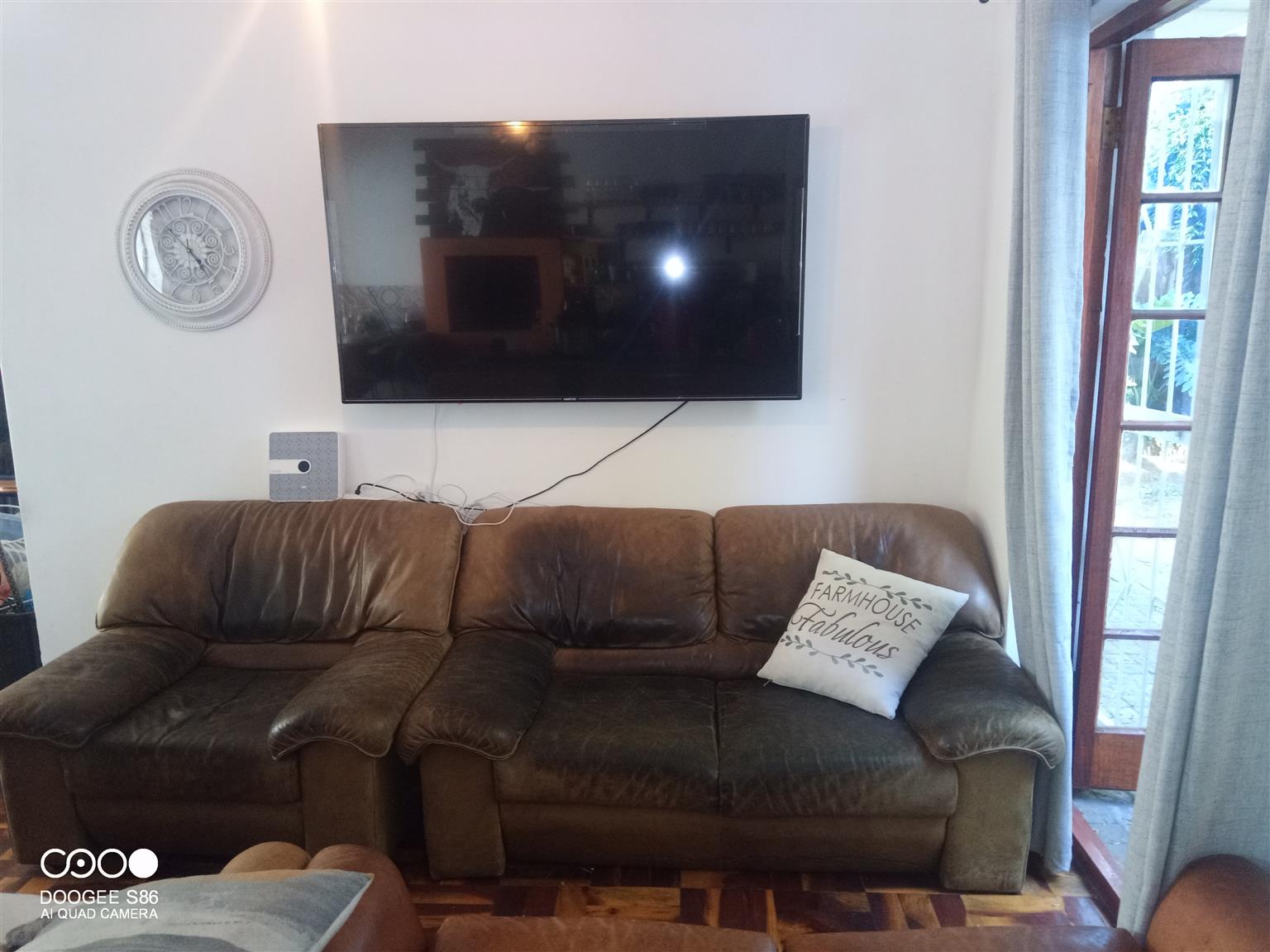 4 Piece Leather Living room set f