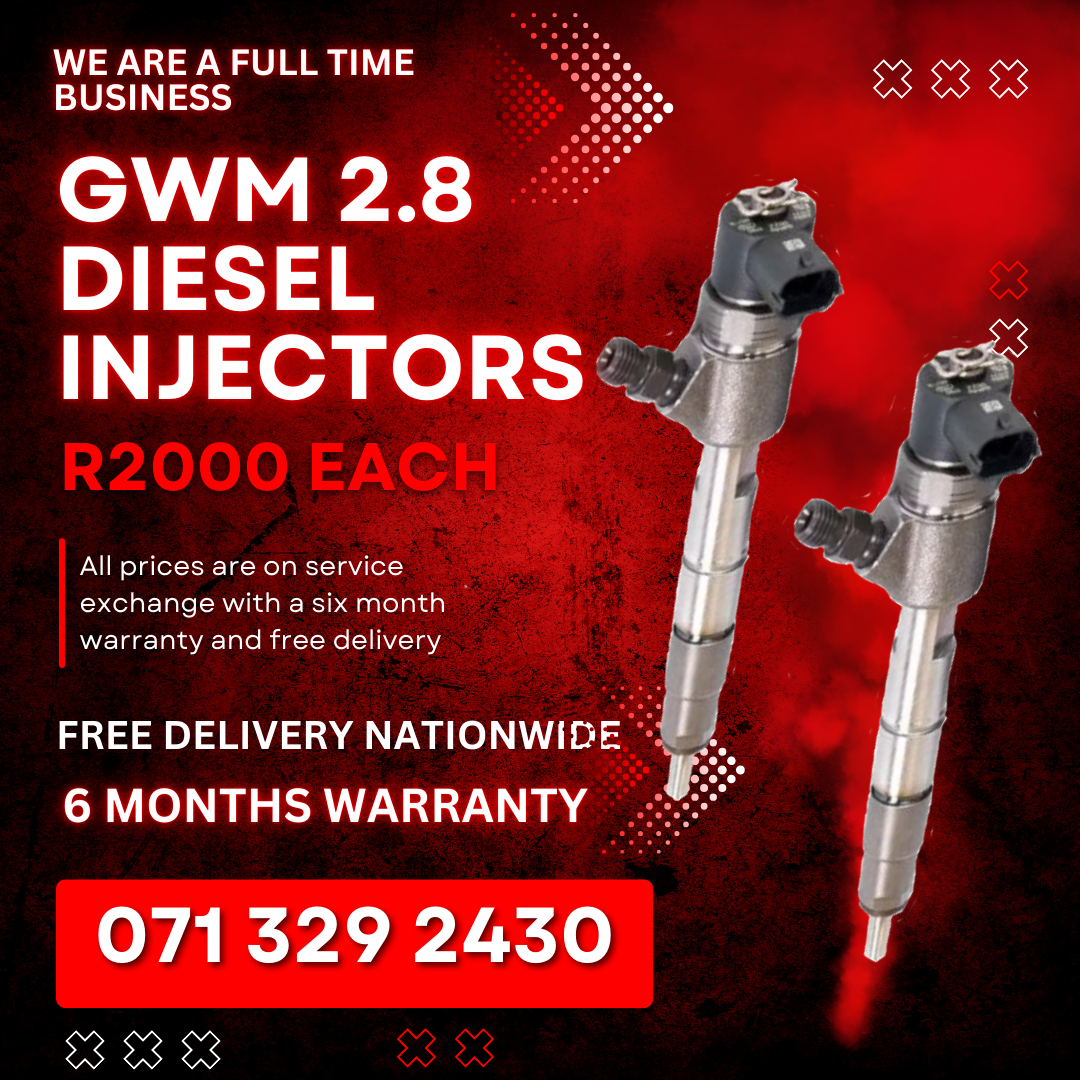 GWM 2.8 INJECTORS FOR SALE WITH WARRANTY - Private Seller GWM 2.8 INJECTORS FOR SALE WITH WARRANTY - Private Seller