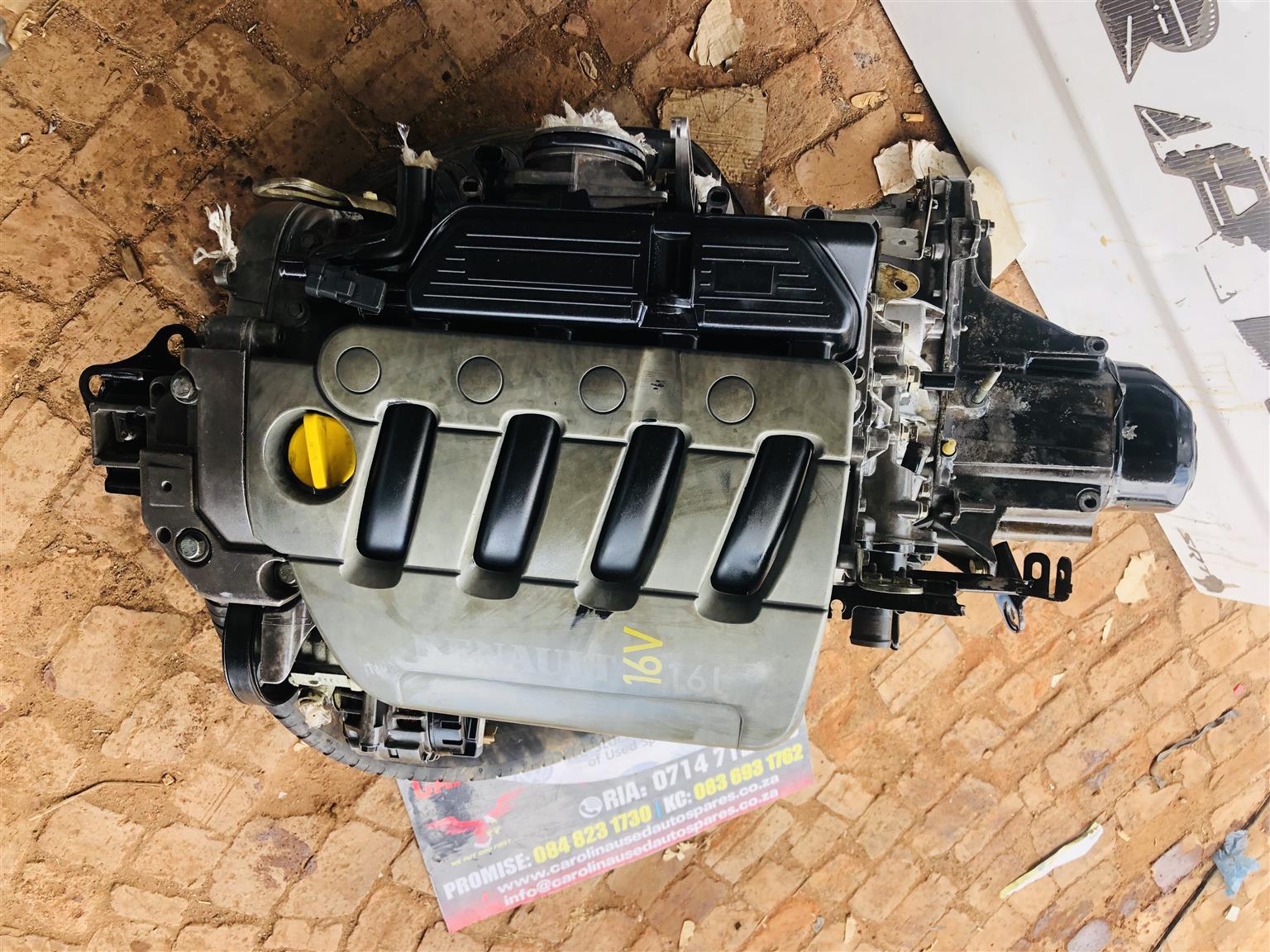 Renault Scenic engine (K4M), Gearbox manual 5 speed sold separately - Private Seller Renault Scenic engine (K4M), Gearbox manual 5 speed sold separately - Private Seller