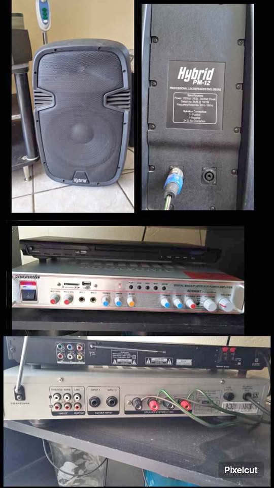 Hybrid speakers + amp