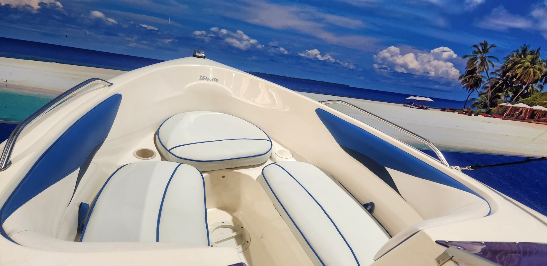 VIKING VELOCITY 18 FT ON TRAILER 200 HP MERCURY EFI