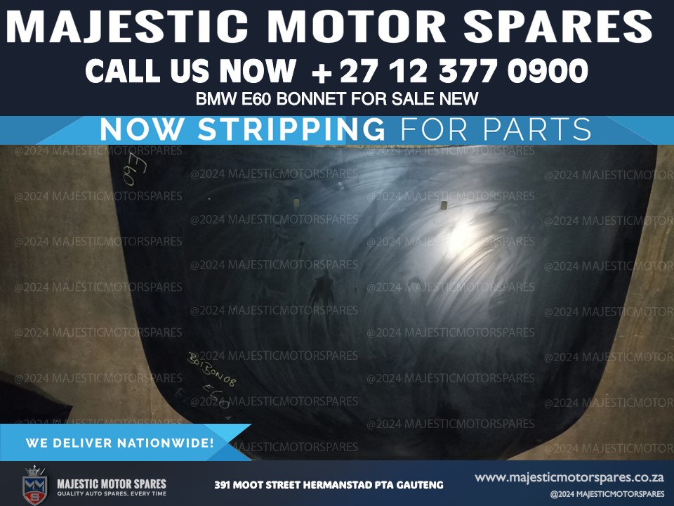 BMW E60 Bonnet Hood for Sale BMW E60 Bonnet Hood for Sale