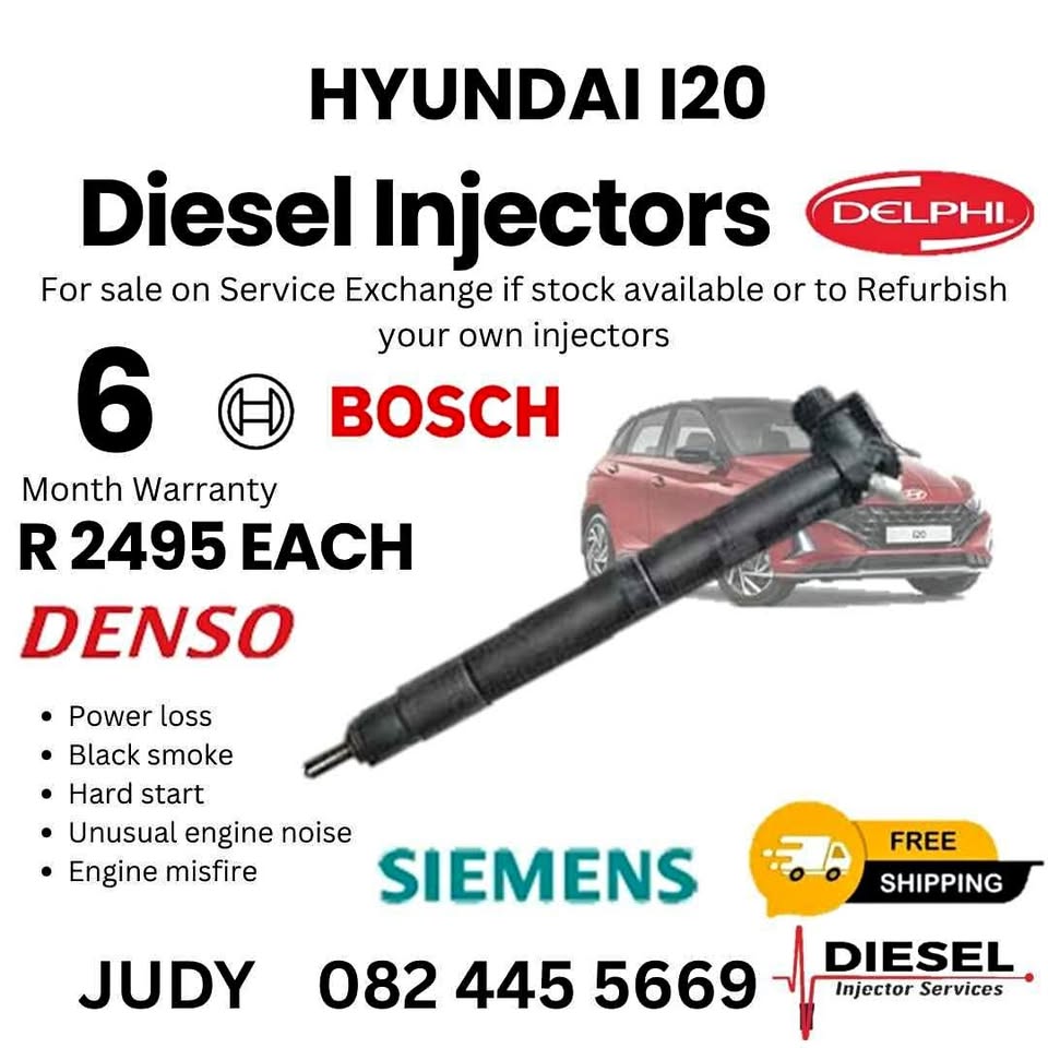 Hyundai I20 Diesel Injector for sale on service exchange or to recon