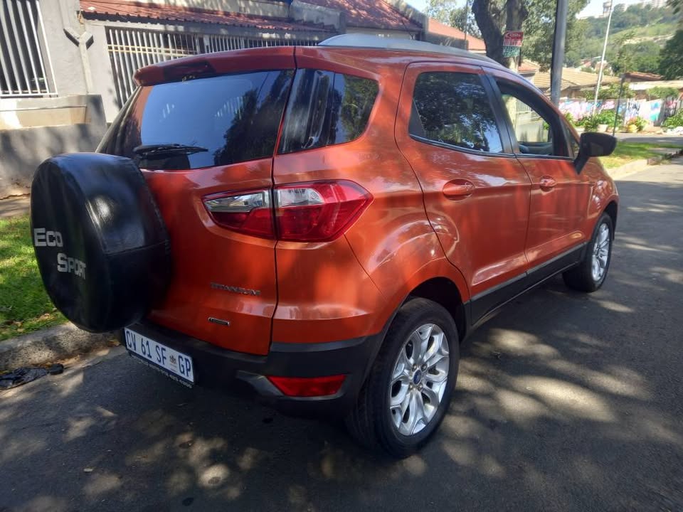 2013 FORD ECOSPORT 1.0 Petrol, Manual Transmission, Orange Color, Mileage