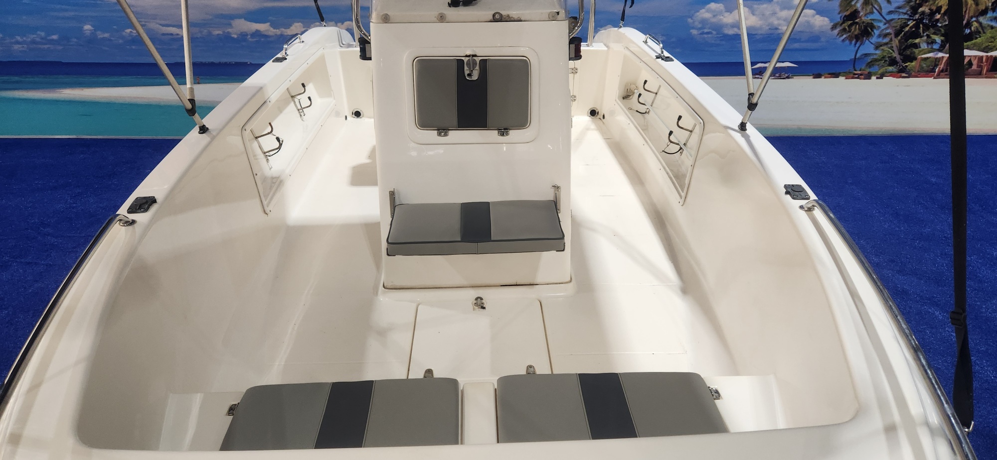 NEW ARRIVAL BENGUELA 19 FT CC 2011 ON TRAILER 2 X 60 HP HONDA 4 STROKES