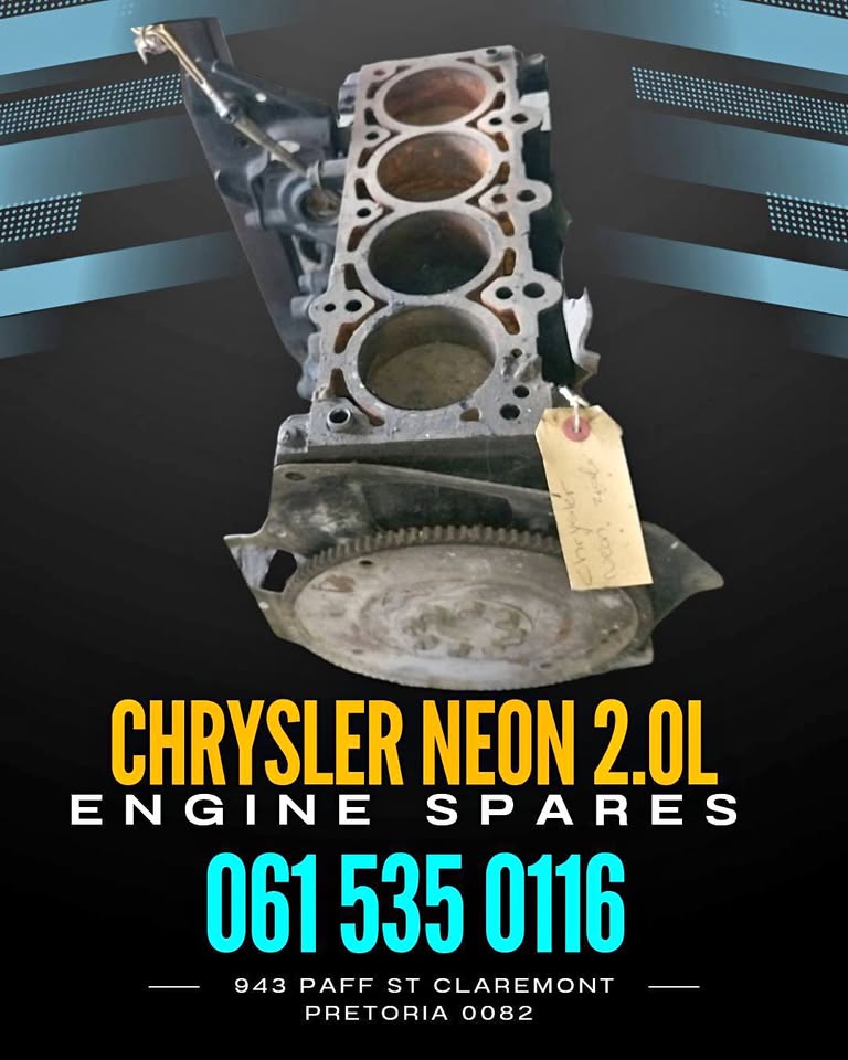 Chrysler neon 2.0l engine spares - Private Seller