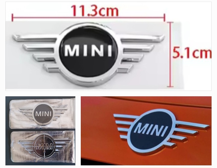Mini Cooper bonnet and boot badges - Private Seller Mini Cooper bonnet and boot badges - Private Seller