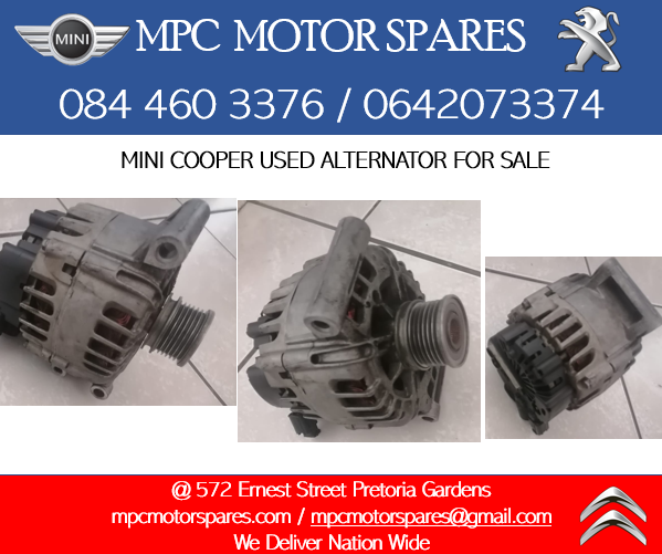 MINI COOPER USED ALTERNATOR FOR SALE - Private Seller MINI COOPER USED ALTERNATOR FOR SALE - Private Seller