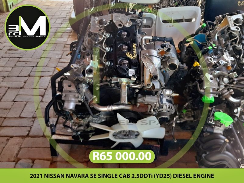 2021 NISSAN NAVARA SE SINGLE CAB 2.5DDTi (YD25) DIESEL ENGINE - Private Seller