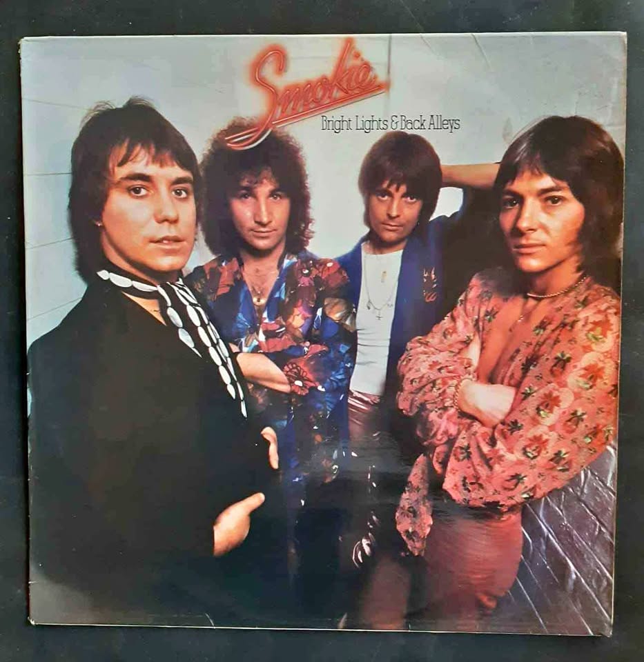 Smokie – Bright Lights & Back Alleys LP Record Smokie – Bright Lights & Back Alleys LP Record