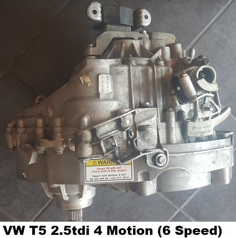 VW T5 2.5tdi (4 Motion) 6 Speed Gearboxes for Sale!! - Private Seller