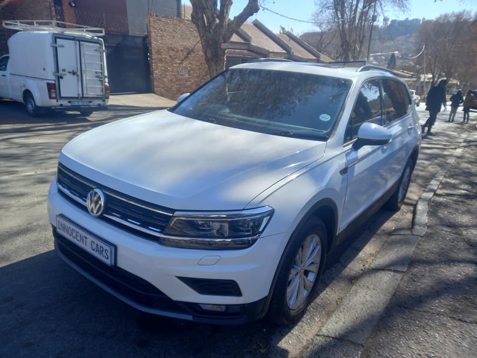 2020 VW TIGUAN ALLSPACE 2.0 PETROL ENGINE, AUTOMATIC, WHITE COLOR, MILEAGE