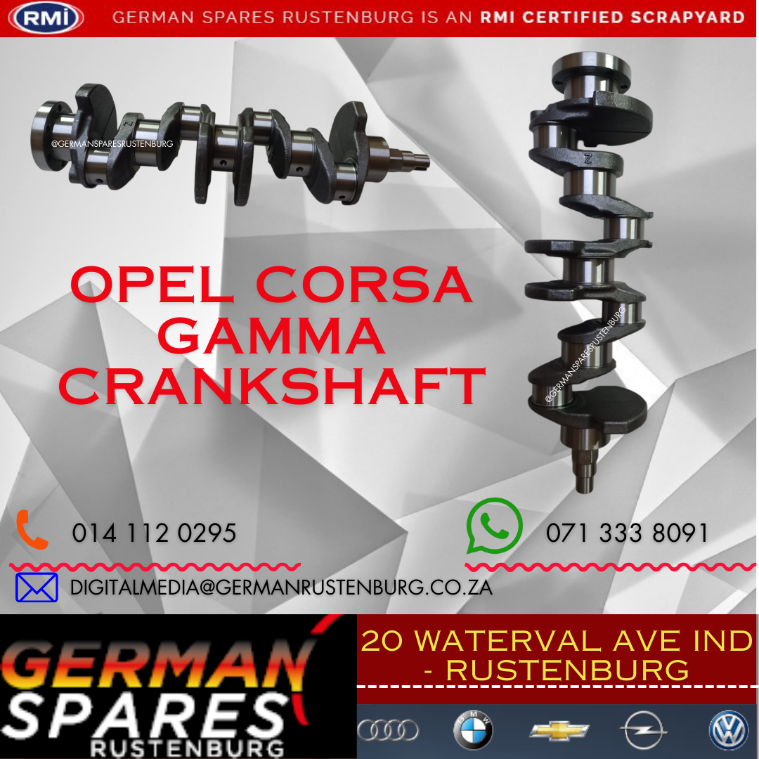 For Sale Opel Corsa Gamma Crankshaft - Private Seller For Sale Opel Corsa Gamma Crankshaft - Private Seller