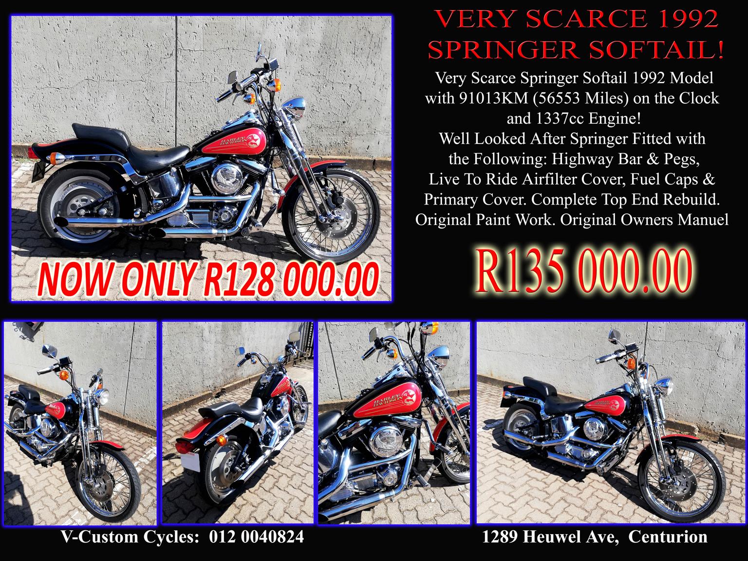 Used 1992 Harley Davidson Springer - Private Seller