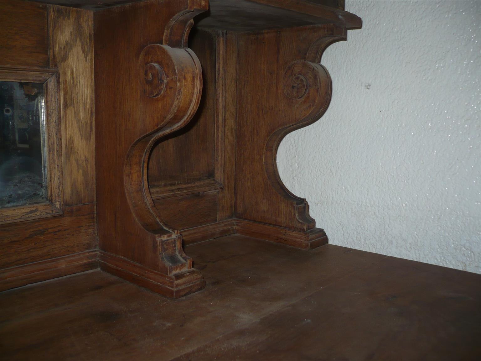Antique Solid Wood Buffet