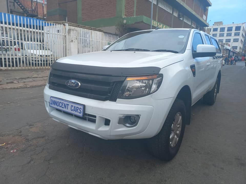 2013 FORD RANGER 2.2TDCi 6 SPEED, SINGLE CAB, MANUAL TRANSMISSION, WHITE COLOUR, 146000KM