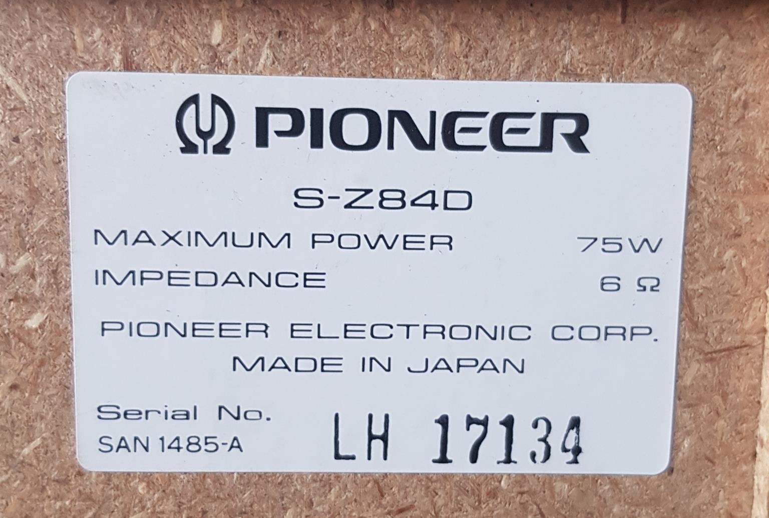 Pioneer Hi-Fi