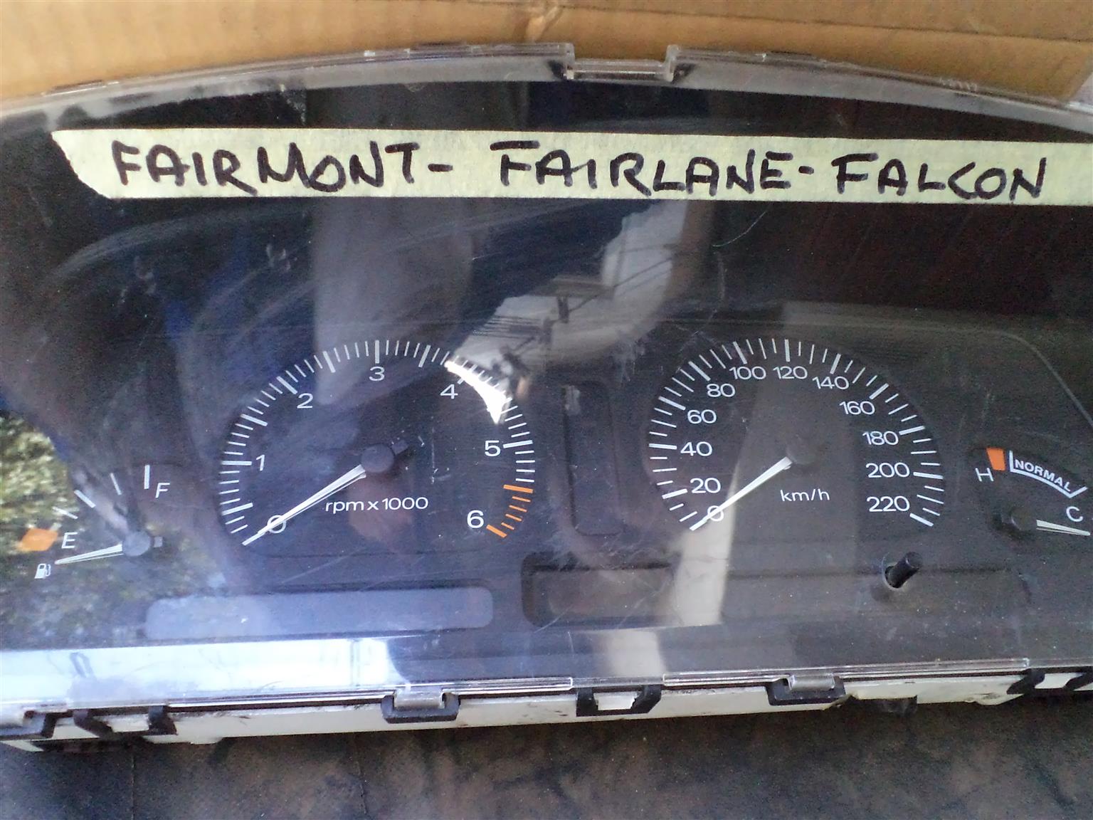 ford falcon instrument panel. ford falcon instrument panel.