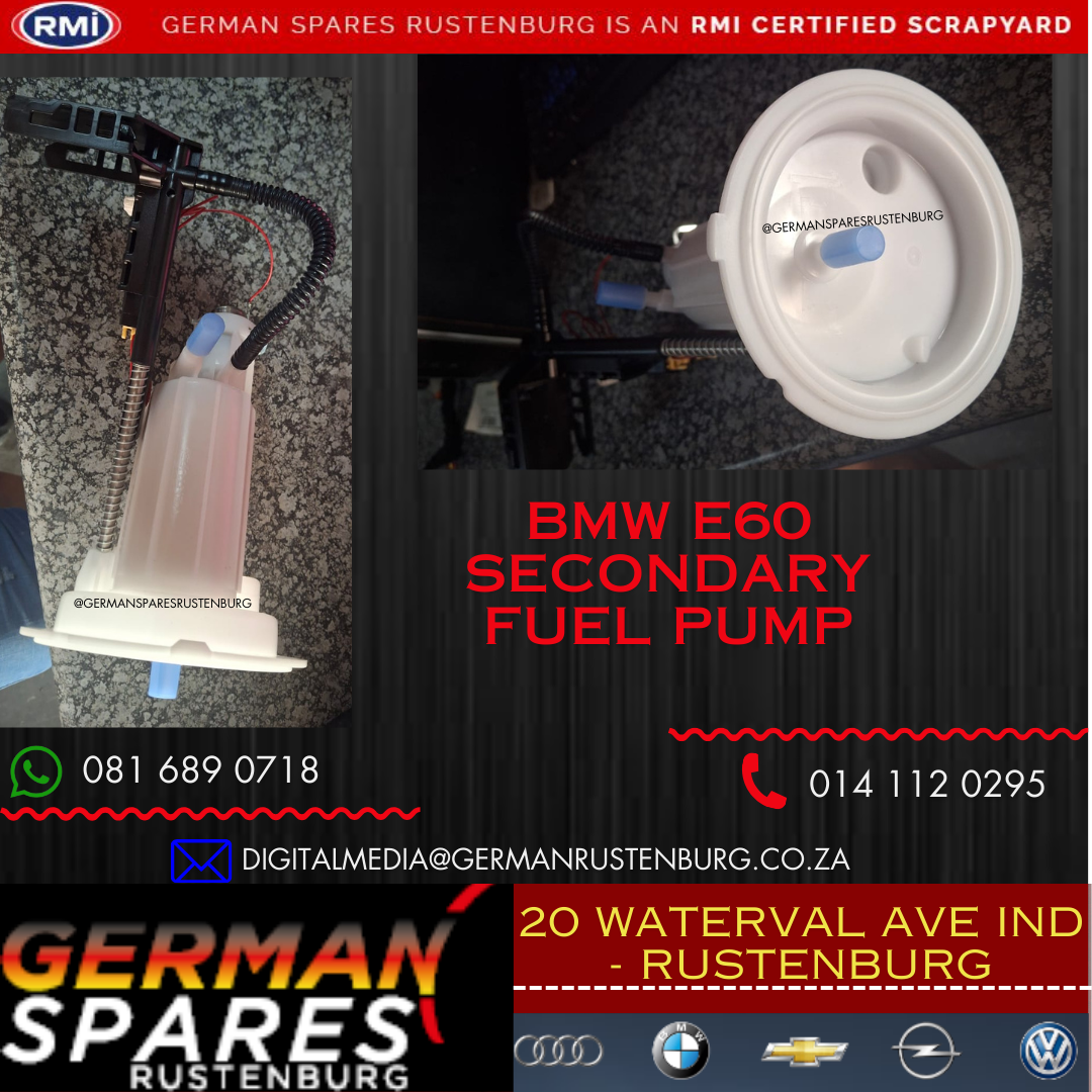 Bmw E60 Secondary Fuel Pump For Sale. (NEW) - Private Seller Bmw E60 Secondary Fuel Pump For Sale. (NEW) - Private Seller