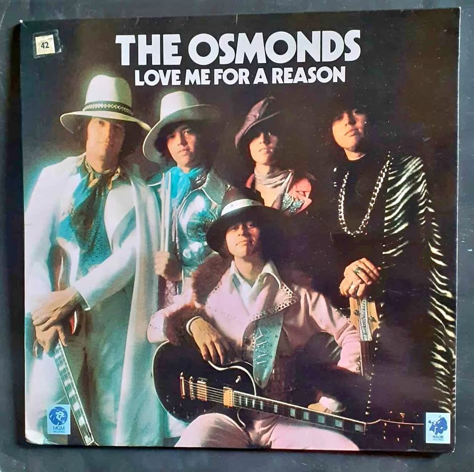 The Osmonds – Love Me For A Reason LP Record The Osmonds – Love Me For A Reason LP Record