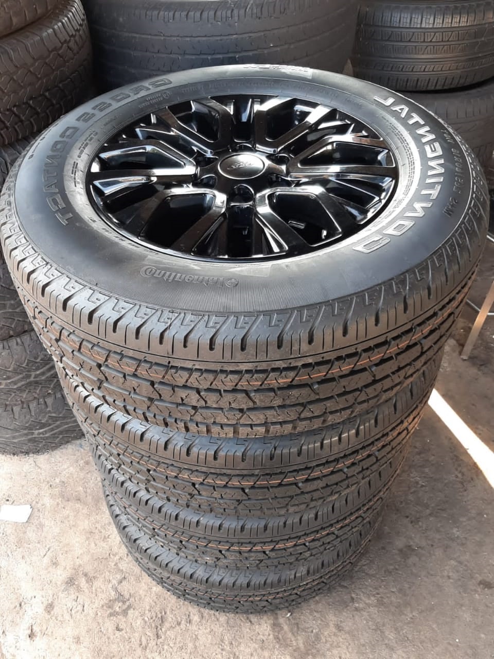 18" Ford Stormtrack/Thunder original mags with brand new 265/60/18 Continental C - Private Seller 18" Ford Stormtrack/Thunder original mags with brand new 265/60/18 Continental C - Private Seller