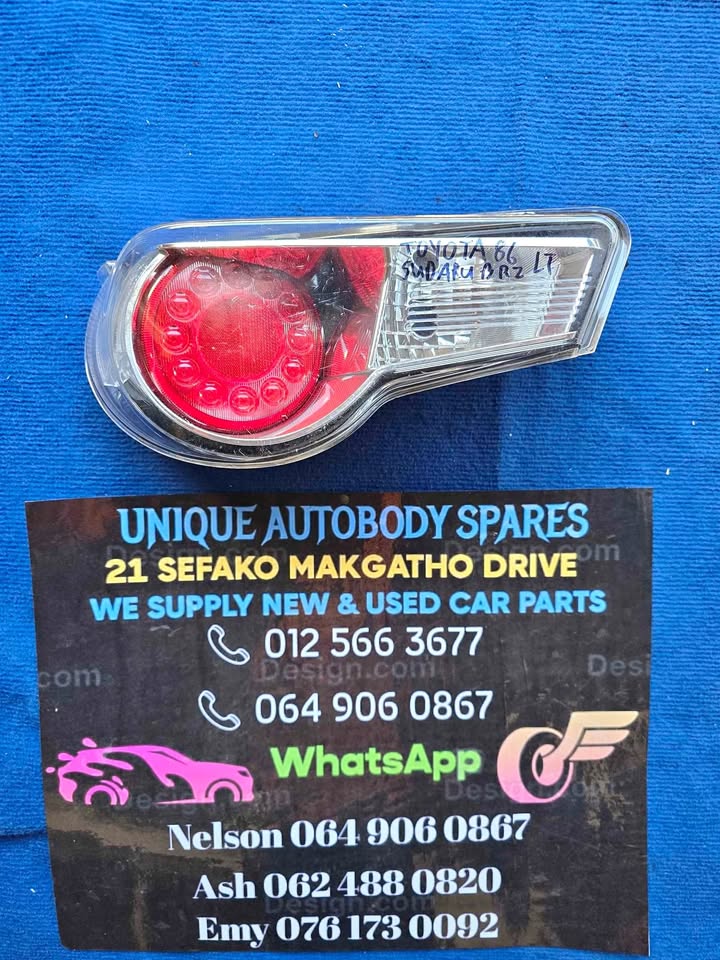 Toyota 86 / Subaru BRZ Tail light Left - Private Seller Toyota 86 / Subaru BRZ Tail light Left - Private Seller