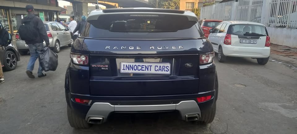 2012 RANGE ROVER EVOQUE Si4 AUTOMATIC TRANSMISSION, BLUE COLOUR, 96000KM