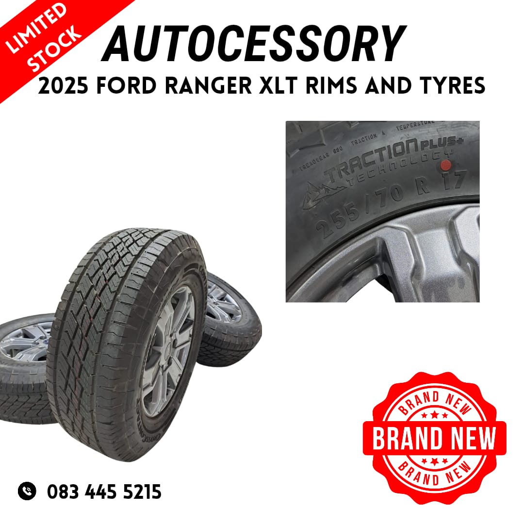 2025 Ford Ranger XLT rims and tyres - Private Seller