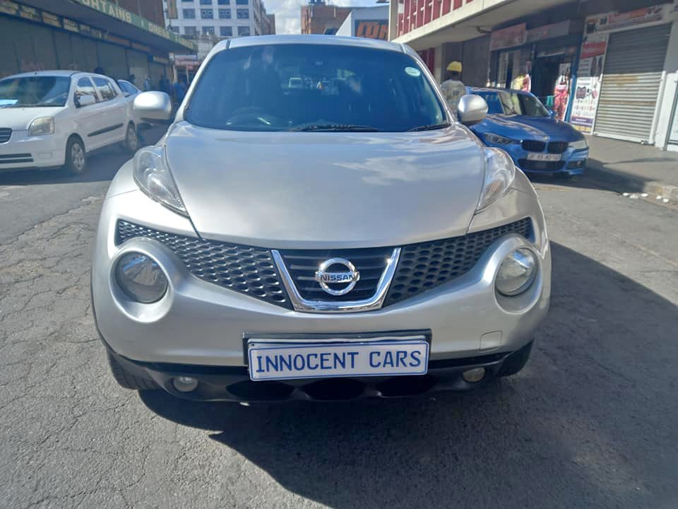 2012 NISSAN JUKE 1.6 TURBO PETROL, MANUAL TRANSMISSION, SILVER COLOUR