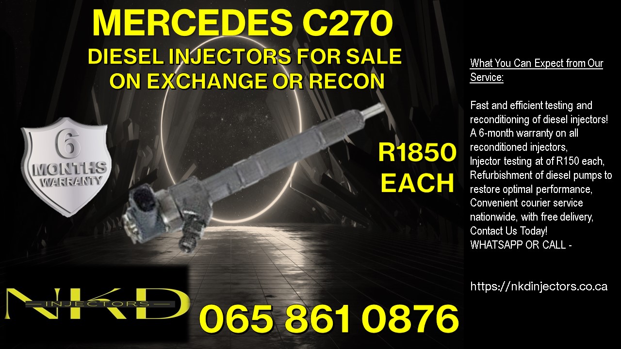 Mercedes C270 Bosch injectors on exchange or recon - Private Seller Mercedes C270 Bosch injectors on exchange or recon - Private Seller